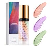 YATEICBC 1 Pieza Corrector Primer de Tres Colores Maquillaje,Primer Facial,Corrector Essence,Hidratante y Calmante,Ilumina el Tono de la Piel,Adecuado para Todo Tipo Piel