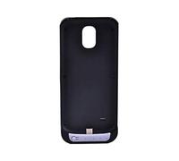 YATEK Carcasa Bateria Samsung Galaxy S4 Mini 2600 mAh, Color Negro, Detalles en Blanco