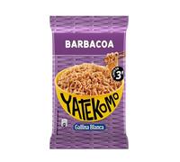Yatekomo Fideos Orientales Barbacoa, bolsa 82g