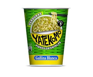 Yatekomo Los Originales Verduras Fideos - Paquete de 11 x 59 gr - Total: 649 gr