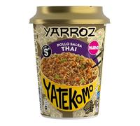 Yatekomo · Yarroz Pollo Thai, 83 gramos (Paquete de 6)