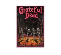 YATERQKWE Grateful Dead - Póster con diseño de pintura para sala de estar, dormitorio, decoración de pared, póster estético de 50 x 75 cm, estilo sin marco