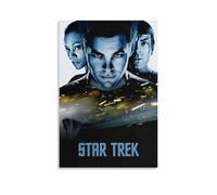 YATERQKWE Póster con diseño de Star Trek para sala de estar, dormitorio, pared estética, póster de 30 x 45 cm, estilo sin marco