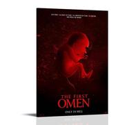 YATERQKWE Póster con diseño de The First Omen para sala de estar, dormitorio, pared estética, póster de 60 x 90 cm, estilo marco