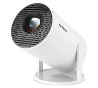 YATIEN Mini proyector proyector portátil película cine en casa recámara estudiante recámara proyector reloj competencia de fútbol baloncesto partido para portátil smartphone incorporado TV stick juego