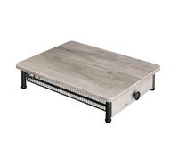 YATINEY Cajón Porta Cápsulas de Café, para 35 udes., Soporte para Cafetera, Organizador Compacto de Encimera, para Oficina, Cafetería, Salón, Gris Envejecido y Negro XKH08BG
