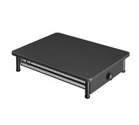 YATINEY Cajón Porta Cápsulas de Café, para K-Cup y Nespresso, Cajón de Gran Capacidad para 35 udes., Organizador Compacto de Encimera con Acabado Liso, para Oficina, Cafetería, Salón, Negro XKH08BK