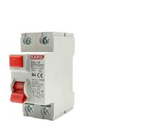 YATINGZHANG Disyuntores Interruptor diferencial de Corriente Residual electromagnético 2P 32A 10/30/100/300 mA Interruptor de Seguridad Diferencial Rearmable(2P 100mA,40A)