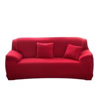 YATINGZHANG Funda Mesa Exterior Impermeable Funda de sofá Verano Color sólido, Funda Ajustable, Protector Muebles for Sala Estar, Dormitorio, decoración del hogar(2,Double Seat Cover)