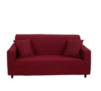 YATINGZHANG Funda Mesa Exterior Impermeable Funda Protectora for sofá de 1/2/3/4 Asientos, Impermeable, esquinero, Fundas for en Forma L(Wine Red,3-Seat 195-230cm)