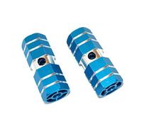 YATINGZHANG Reposapies Bicicleta Clavijas de Bicicleta MTB BMX, Accesorios selección pie for Eje Delantero y Trasero(Blue)