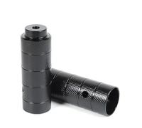 YATINGZHANG Reposapies Bicicleta Clavijas for Bicicleta, construcción de aleación Aluminio, se Adapta a Ejes 3, 8 Pulgadas, adecuadas for Delantero y Trasero
