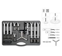 YATO 2/3 Brazo Extractor Interior Universal Extractor Rodamiento de Bolas...