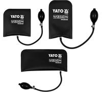 Yato 3 Pieza Montaje Cojines de Expansión para la más Alta Cargas,Diferentes Tamaños,Elevación Hasta 50 MM, Máx. Resistencia: 135KG, Incl. Efectiva B