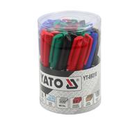 Yato 36 rotuladores (4 colores) para escribir en cualquier superficie.