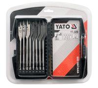 Yato 8-er Set Broca Plana de Fresado Taladros Madera 12-32x 152mm 8 Unidad
