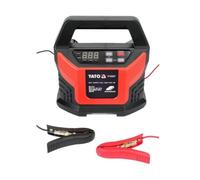 YATO Cargador de batería de Coche para Coche Camiones Moto YT-83037