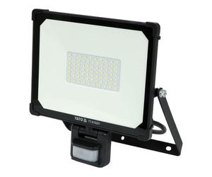 Yato foco led smd 50 w 4750 lm con sensor de movimiento