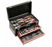 YATO Herramientas Caja Set 80tlg 1/2" Matraca Llave Alicates Martillo Imbus