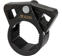 Yato Llave profesional universal para barra de acoplamiento 27-42 mm, viekant 1/2", aflojar y apretar, articulación de dirección, herramienta de liberación de rótula axial