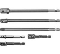 Yato, modelo yt-04629, adaptador hexagonal para enchufe (1/2', 3/8', 1