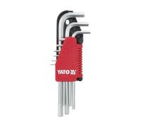 Yato, modelo yt-0501, juego de llaves hexagonales (9 piezas: 1.5-10mm)