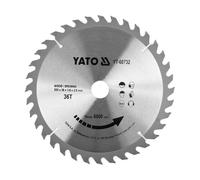 Yato, modelo yt-60732, hoja de sierra circular de 25,5 cm, 1 pieza, id