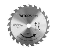 Yato, modelo yt-60782, hoja de sierra circular, 1 pieza, ideal para co