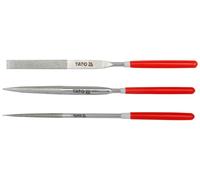 Yato, modelo yt-6150, set de archivo de aguja de diamante 3 piezas 4x1