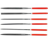 Yato, modelo yt-6160, juego de limas de aguja 6 piezas 3 x 140 x 65 mm