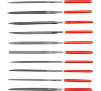 Yato, modelo yt-6164, archivo de aguja 4x160x75mm, conjunto de 10 piez