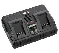 Cargador de batería dual de 18 V YATO