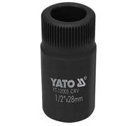 YATO Pieza insertable llave de cubo precámara YT-12005 58mm Acero cromo-vanadio