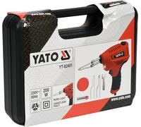 YATO Pistola de Soldar 200W Set Soldadura Soldador Sistema Guardado YT-82451