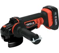 YATO Profesional Amoladora Angular Cortadora Móvil-Accu-Flexión 18V 2Ah 125mm