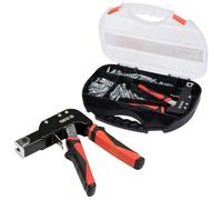 Yato profesional Molly remache Pistola Alicates Set 60 Pcs, cavidad fijación para pared de yeso Molly herramienta 7 - 9 mm (yt-51451)
