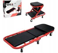 Yato Profesional Taller Silla De Montaje 2 En 1 Con 6 Ruedas