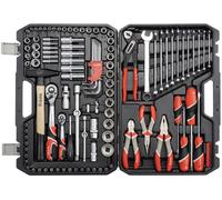 Yato Set Maletín de Herramientas 122 Piezas 1/2" Carraca Pinzas Llaves