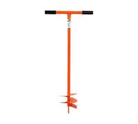 Yato Taladro de mano Flo Tallas: Ø 110 140 200 230 mm, para cargas extremadamente altas, acero macizo, tornillo de transporte grande, asas antideslizantes, ideal para postes de cerca, plantas,