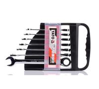 YATO YT-0208 Juego de llaves poligonales y boca de trinquete