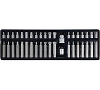 YATO YT-0400 - juego de destornilladores bits/Hex, torx, spline / 40pcs