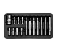 YATO YT-0413 - juego de destornilladores bits/Hex / 15pcs