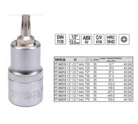 Yato yt-04319 punta de destornillador 1 pieza(s)