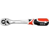 Yato yt-0732 llave de carraca acero cromo vanadio 12.7 mm negro, rojo