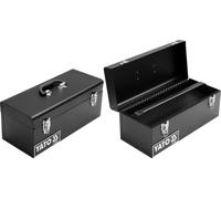 Yato yt-0883 - caja de herramientas metálica negra con piezas pequeñ