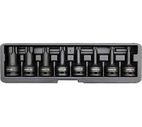 YATO YT-1065 - Toma de poco impacto establece 8pcs torx 1/2 "