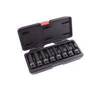 YATO YT-1069 - Toma de poco impacto establece 8pcs estriados de 1/2 "