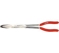 Yato YT-20402 - Alicates profesionales (330 mm, punta curvada, mandíbulas dentadas)