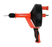 Yato yt-24991, desatascador espiral, ideal para desatascar tuberías y