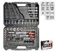 YATO YT-38801 - socket set 1/4 ", 3/8" y 1/2 "120pcs